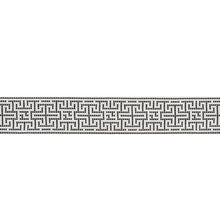 Load image into Gallery viewer, Schumacher Maze Tape Trim 75952 / Black