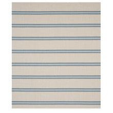 Load image into Gallery viewer, SCHUMACHER GARDEN STRIPE FABRIC 75973 / BLUE