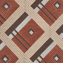 Load image into Gallery viewer, SCHUMACHER LEGRAD ARGYLE FABRIC 76010 / COGNAC
