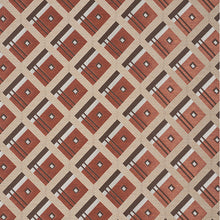 Load image into Gallery viewer, SCHUMACHER LEGRAD ARGYLE FABRIC 76010 / COGNAC