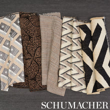 Load image into Gallery viewer, SCHUMACHER LEGRAD ARGYLE FABRIC 76011 / CHARCOAL