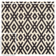 Load image into Gallery viewer, SCHUMACHER EQUIX FABRIC 76020 / BLACK