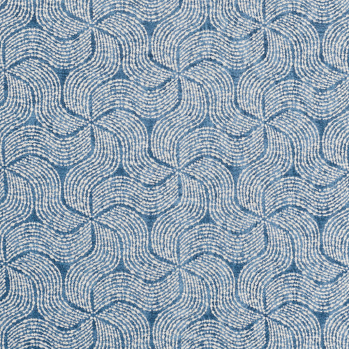 SCHUMACHER FIADOR FABRIC 76052 / BLUE