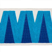 Load image into Gallery viewer, Schumacher Prado Tape Trim 76062 / Peacock