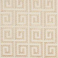 Load image into Gallery viewer, SCHUMACHER PRADO EMBROIDERY FABRIC 76071 / SAFFRON