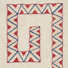 Load image into Gallery viewer, SCHUMACHER PRADO EMBROIDERY FABRIC 76072 / RED