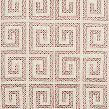 Load image into Gallery viewer, SCHUMACHER PRADO EMBROIDERY FABRIC 76072 / RED