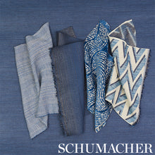 Load image into Gallery viewer, SCHUMACHER OSTLER FABRIC 76081 / BLUE