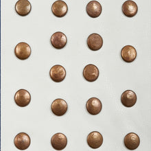 Load image into Gallery viewer, Schumacher Studded Leather Trim 76090 / Ivory