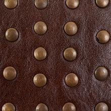 Load image into Gallery viewer, Schumacher Studded Leather Trim 76091 / Brown