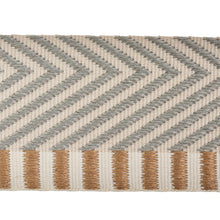 Load image into Gallery viewer, Schumacher Chevron Twill Tape Trim 76111 / Natural