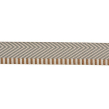 Load image into Gallery viewer, Schumacher Chevron Twill Tape Trim 76111 / Natural