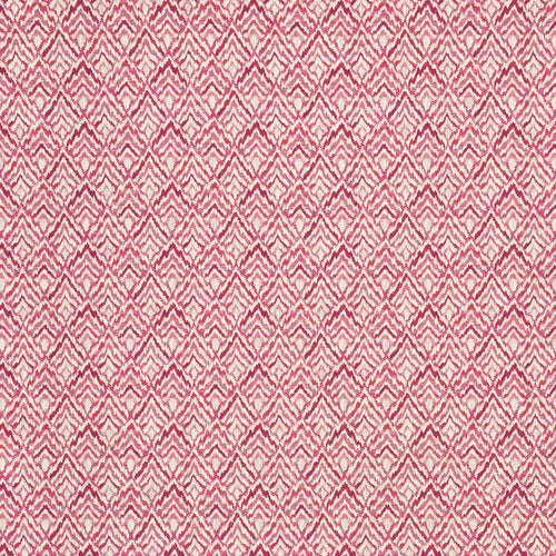 SCHUMACHER HALCYON FABRIC / FUCHSIA