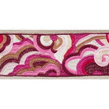 Load image into Gallery viewer, Schumacher Woodstock Tape Trim 76220 / Garnet