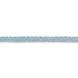 Schumacher Braided Linen Tape Narrow Trim 76270 / Sky