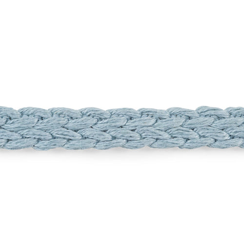 Schumacher Braided Linen Tape Narrow Trim 76270 / Sky