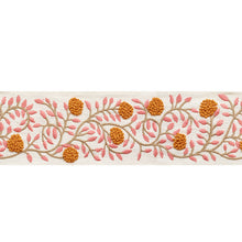 Load image into Gallery viewer, Schumacher Ashoka Tape Trim 76291 / Orange &amp; Pink