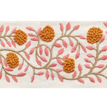 Load image into Gallery viewer, Schumacher Ashoka Tape Trim 76291 / Orange &amp; Pink