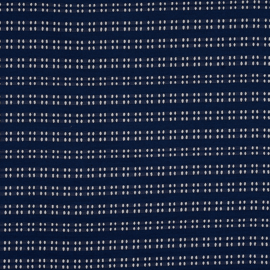 Schumacher Bolsa Indoor/outdoor Fabric 76344 / Navy