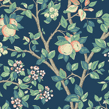 Load image into Gallery viewer, Schumacher Ingrid Marie Wallpaper 7651 / Navy