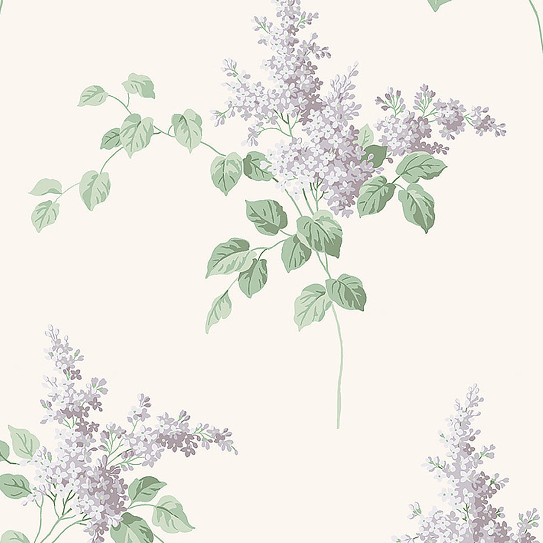 Schumacher Lilacs Wallpaper 7668 / Lilac