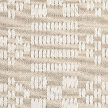 Load image into Gallery viewer, SCHUMACHER WILSON EMBROIDERY FABRIC 76792 / SAND
