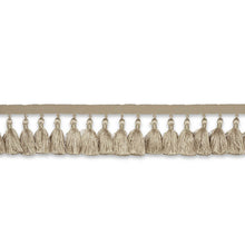 Load image into Gallery viewer, Schumacher Valentin Silk Tassel Trim 76801 / Sand