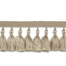 Load image into Gallery viewer, Schumacher Valentin Silk Tassel Trim 76801 / Sand