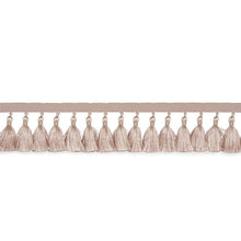 Load image into Gallery viewer, Schumacher Valentin Silk Tassel Trim 76802 / Blush