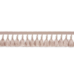 Schumacher Valentin Silk Tassel Trim 76802 / Blush