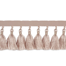 Load image into Gallery viewer, Schumacher Valentin Silk Tassel Trim 76802 / Blush
