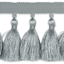 Load image into Gallery viewer, Schumacher Valentin Silk Tassel Trim 76803 / Cloud