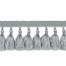 Load image into Gallery viewer, Schumacher Valentin Silk Tassel Trim 76803 / Cloud