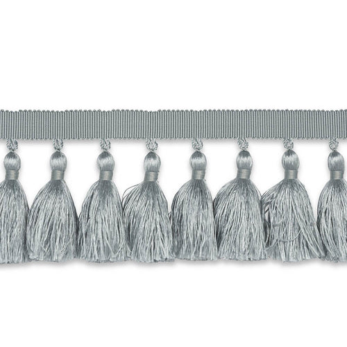 Schumacher Valentin Silk Tassel Trim 76803 / Cloud