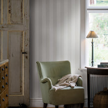 Load image into Gallery viewer, Schumacher Falsterbo Stripe Wallpaper 7687 / Bone