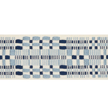 Load image into Gallery viewer, Schumacher Brimfield Tape Trim 76950 / Blues