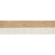 Load image into Gallery viewer, Schumacher Modern Neutral III Narrow Tape Trim 77030 / White &amp; Gold