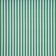 Load image into Gallery viewer, SCHUMACHER RIBBON STRIPE FABRIC 77100 / EMERALD