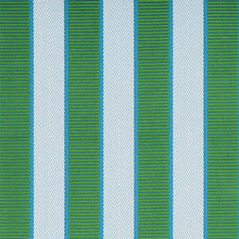 Load image into Gallery viewer, SCHUMACHER RIBBON STRIPE FABRIC 77100 / EMERALD