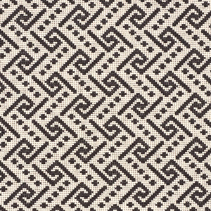 SCHUMACHER IONIC WEAVE FABRIC 77122 / BLACK