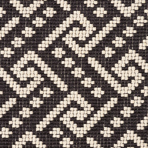 SCHUMACHER IONIC WEAVE FABRIC 77122 / BLACK