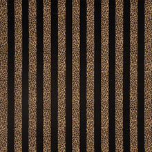 Load image into Gallery viewer, SCHUMACHER GUEPARD STRIPE VELVET FABRIC 77142 / BLACK