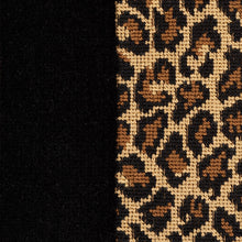 Load image into Gallery viewer, SCHUMACHER GUEPARD STRIPE VELVET FABRIC 77142 / BLACK