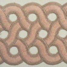 Load image into Gallery viewer, Schumacher Mandeville Tape Trim 77152 / Blush