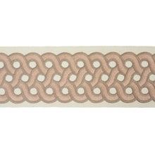 Load image into Gallery viewer, Schumacher Mandeville Tape Trim 77152 / Blush