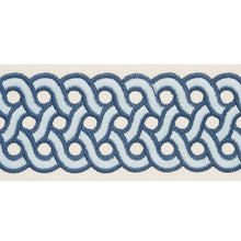 Load image into Gallery viewer, Schumacher Mandeville Tape Trim 77153 / Pacific