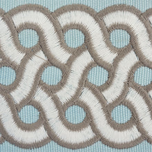 Load image into Gallery viewer, Schumacher Mandeville Tape Trim 77154 / Sky