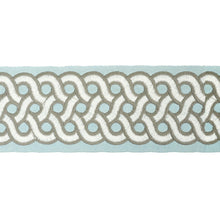Load image into Gallery viewer, Schumacher Mandeville Tape Trim 77154 / Sky
