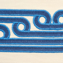Load image into Gallery viewer, Schumacher Galloway Tape Trim 77210 / Blue