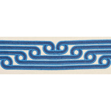 Load image into Gallery viewer, Schumacher Galloway Tape Trim 77210 / Blue